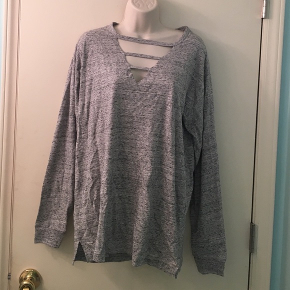 PINK Victoria's Secret Tops - Oversized VS Pink t shirt small ladder